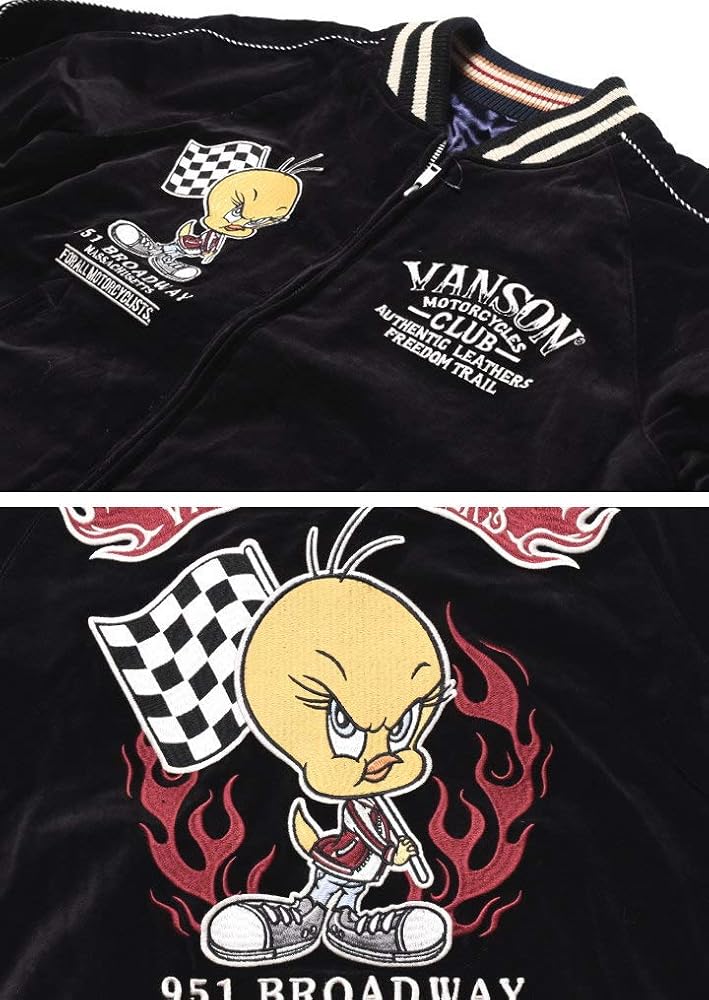 VANSON Tweety Bird 迷彩ジャケット